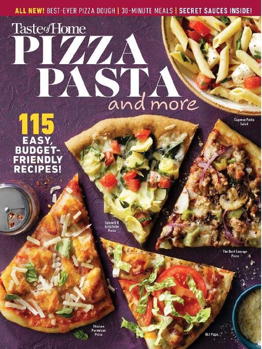 Title details for Pizza, Pasta & More by Trusted Media Brands Inc. - Available